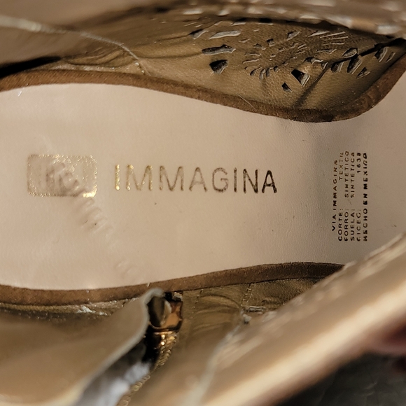 Suede Platforms Ankle Boots 4" heel - Picture 10 of 12